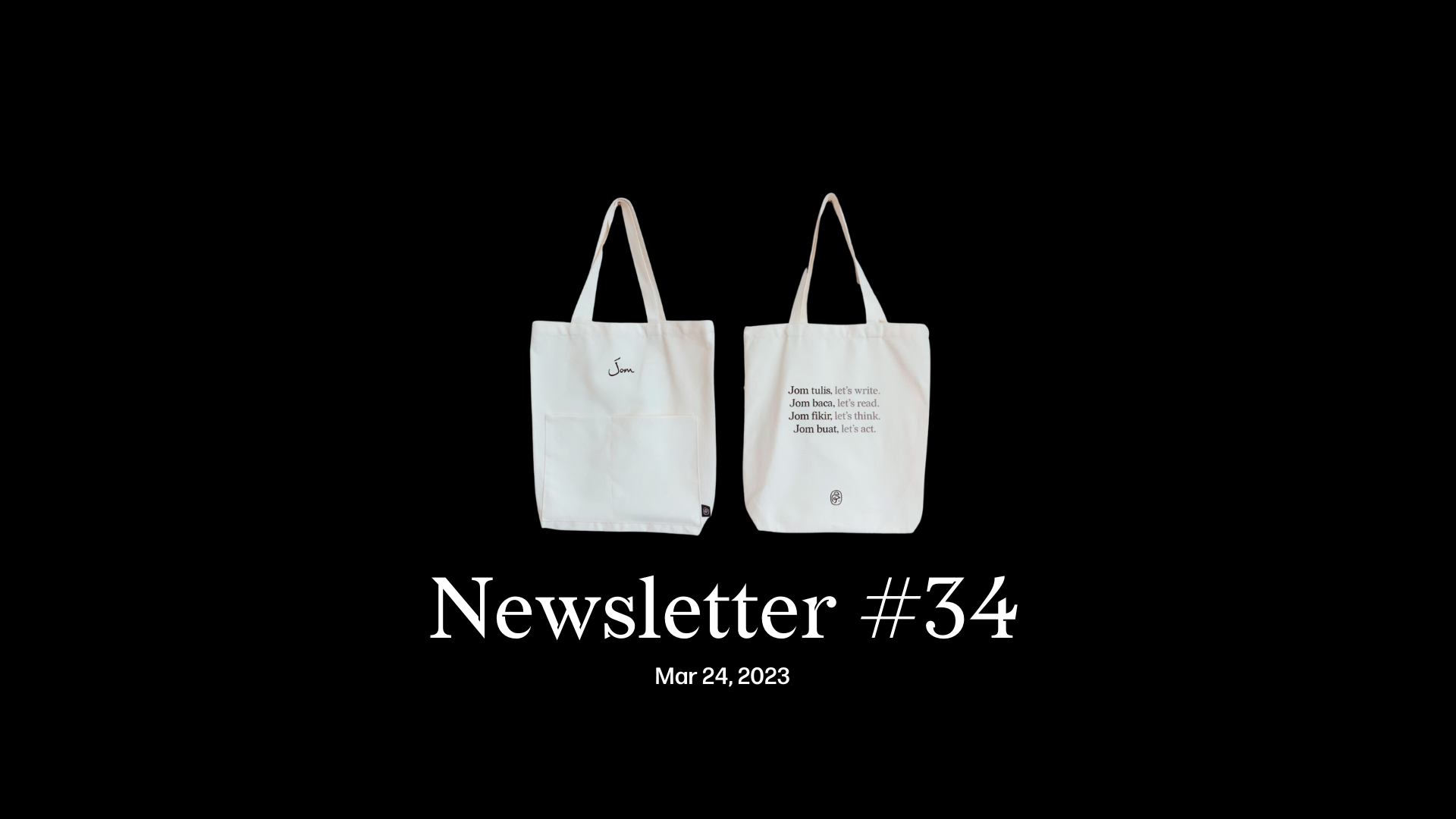 #34: Reader survey, tote bag, and the Iraq war